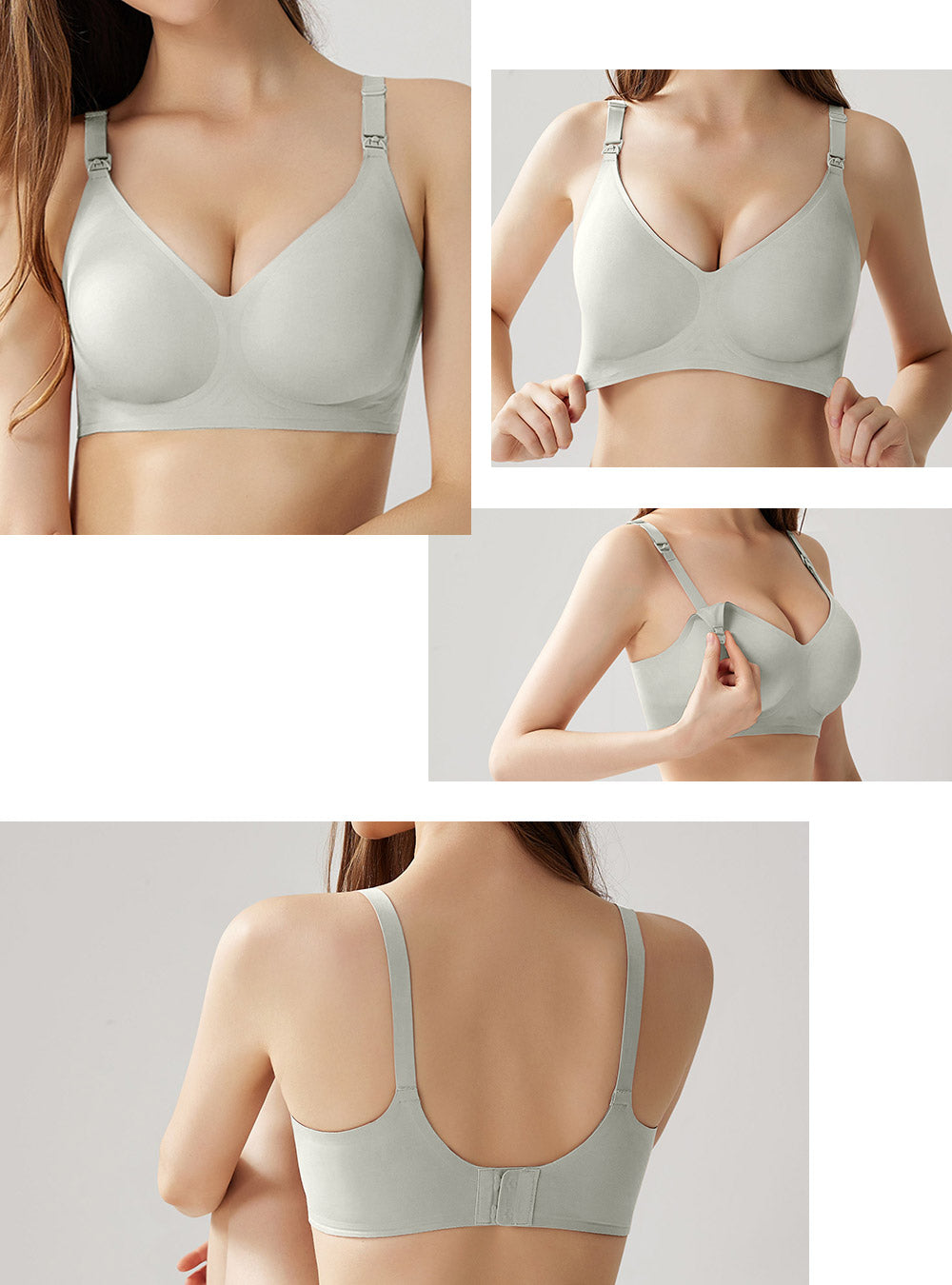 【先行予約】シームレス授乳ブラ(ストラップオープン)