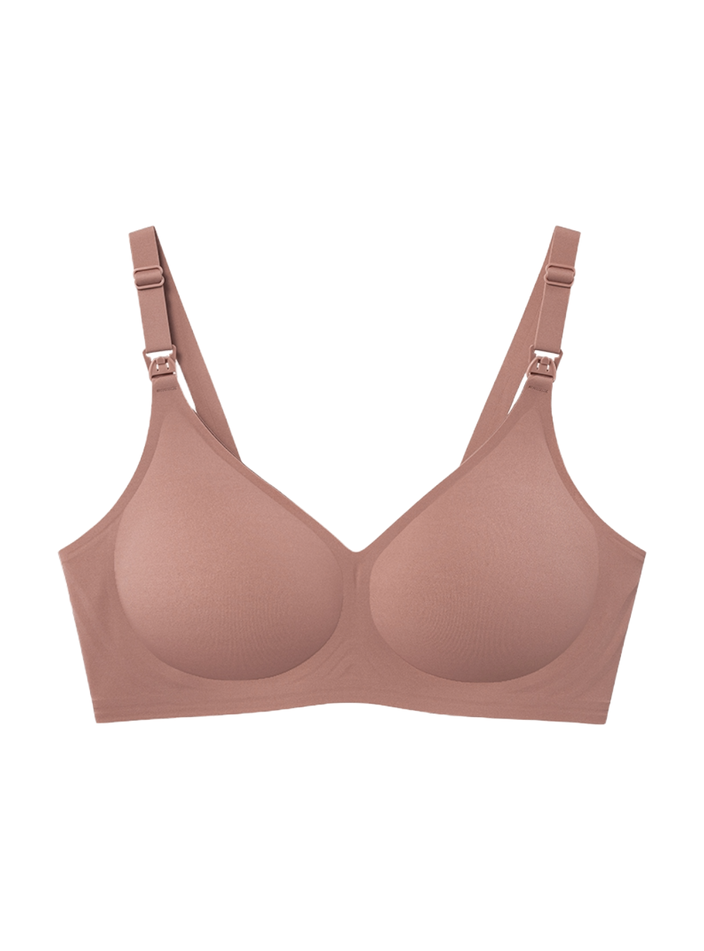 シームレス授乳ブラコーラルピンク