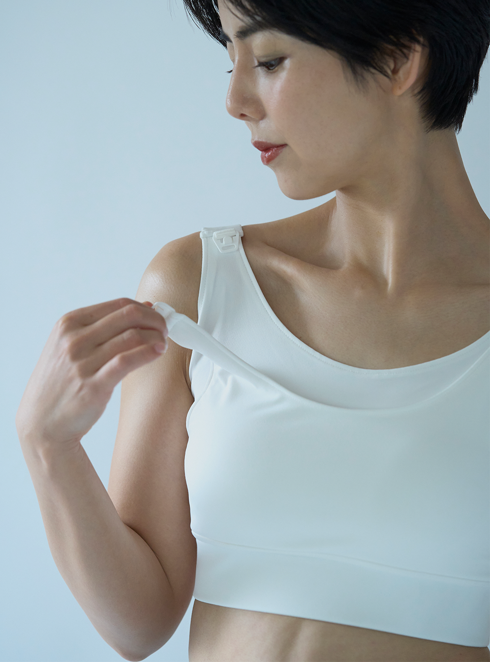 【アウトレット特別販売】授乳スポーツブラ(アンダーややタイト仕様)※返品不可