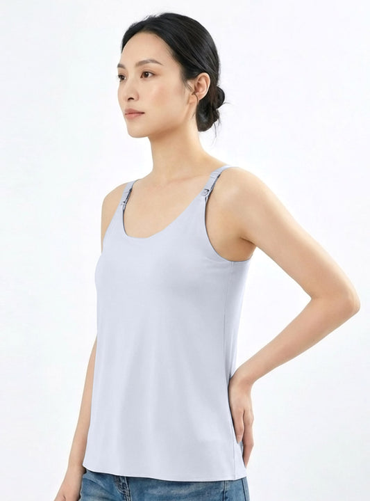 産前産後対応シームレス授乳キャミソール
