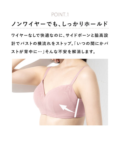 【ゆるブラ卒業】ママのためのノンワイヤーブラ