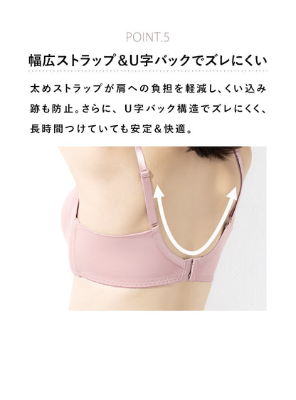 【ゆるブラ卒業】ママのためのノンワイヤーブラ