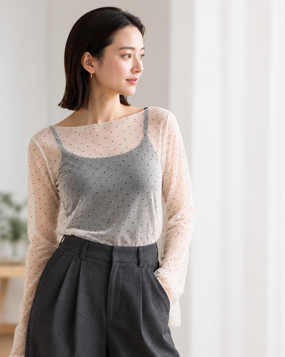 美胸授乳キャミソール